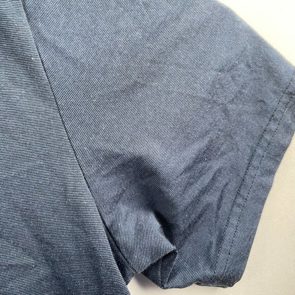 Travis Mathew Men's XL Polo Shirt Navy Blue Cotton Poly Blend - Picture 10 of 11
